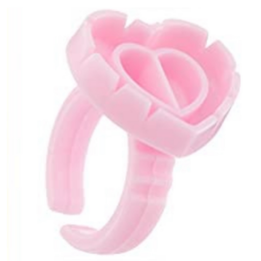 Heart Shaped Glue Rings 100 Pack